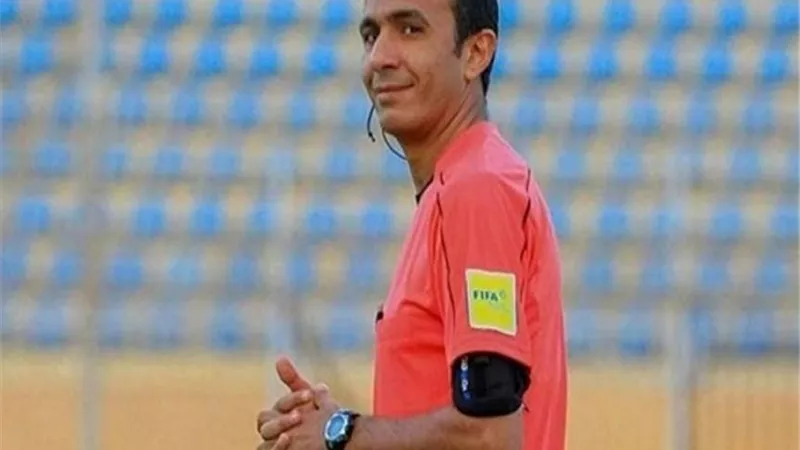 طارق مجدى حكما لودية المنتخب الأولمبى وغانا