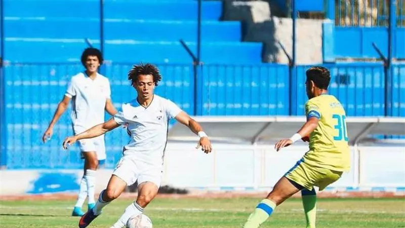 الشبان المسلمين يسجل هدف التعادل أمام الجونة