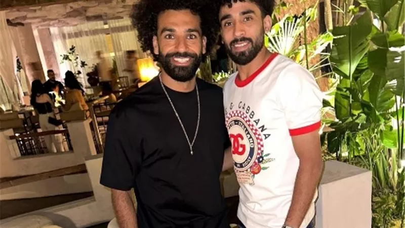 مروان عطية يهنئ محمد صلاح بعيد ميلاده