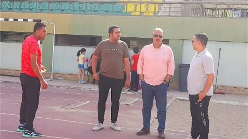 الصبروط يتفقد تدريبات المشروع القومى للموهبة الحركية بالقليوبية