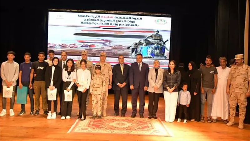 قوات الدفاع الشعبى والعسكرى تنظم ندوة تثقيفية بمحافظة شمال سيناء بالتعاون مع وزارة الشباب والرياضة