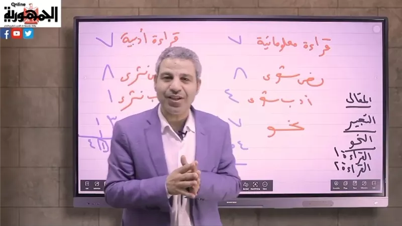 بالفيديو..كيف تتعامل مع امتحان الثانوية في اللغة العربية