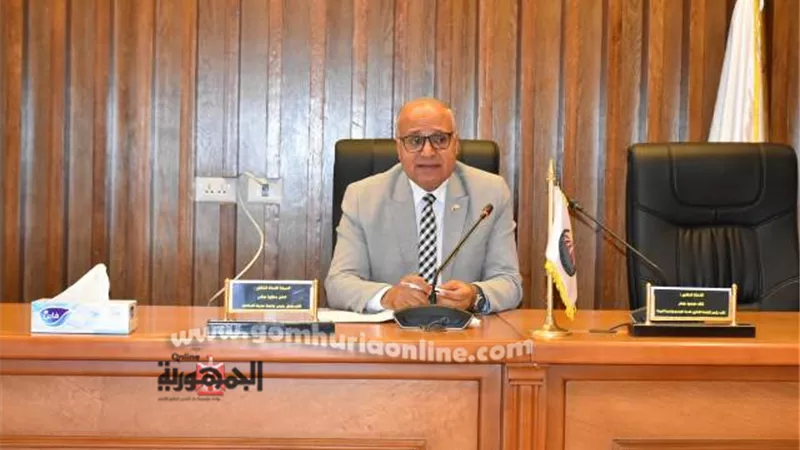 نائب رئيس جامعة السادات يترأس الإجتماع الشهرى لخدمة المجتمع