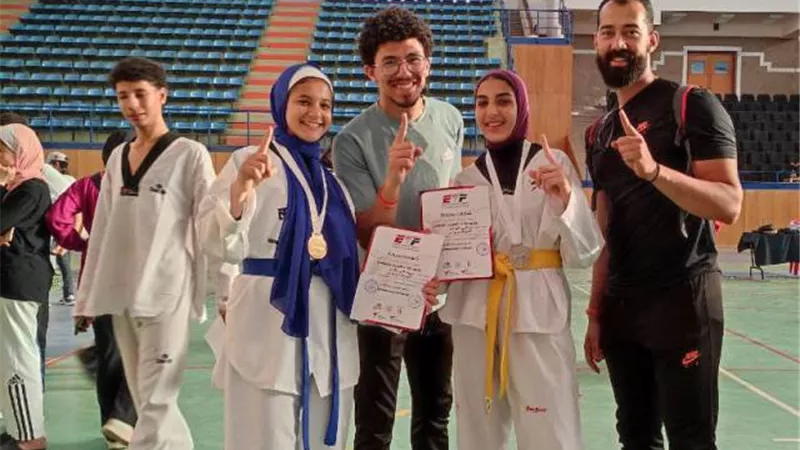 مركز شباب بدر يحصل على المركز الـ2 فى الجمهورية و6 ميداليات 