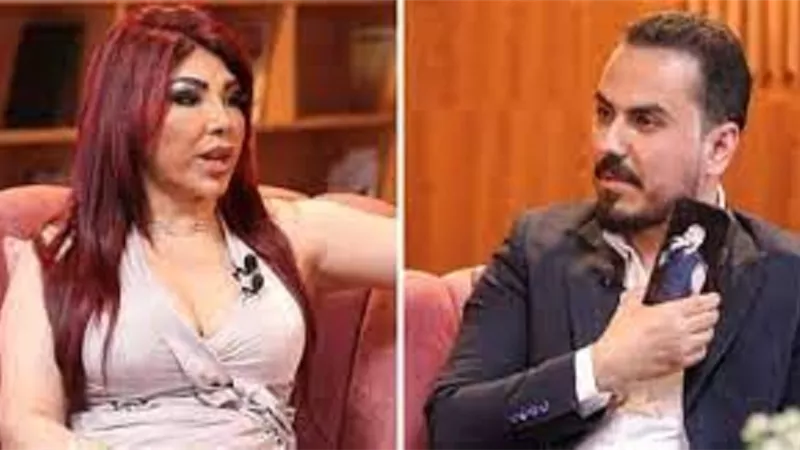 غادة ابراهيم عن اطلالة احمد سعد:لو هو لبس كدة أومال أنا ألبس إيه؟