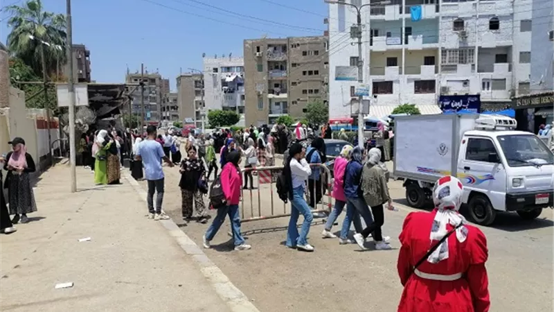 تعرف علي أراء طلاب الثانوية العامة بالقليوبية في امتحان العربي