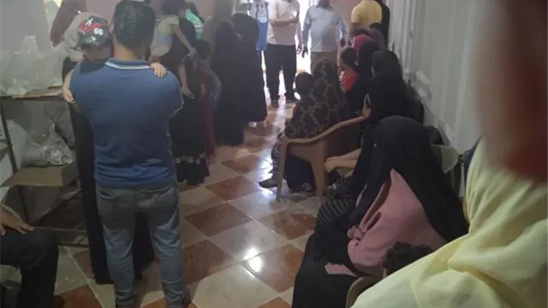 قافلة سكانية شاملة لعزبة سكوت بالمنتزة
