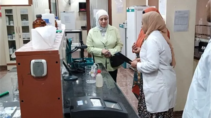 حصول المعمل المركزي للصرف الصحي بالشركة على تجديد شهادة الأيزو