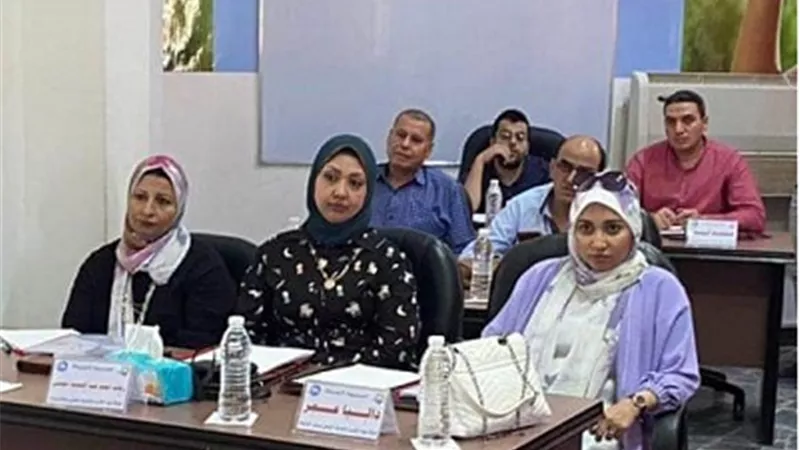 بدء فاعليات البرنامج التدريبى لتسويق الخطط والخدمات بمياه دمياط