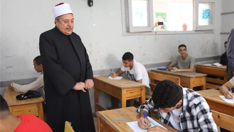 رئيس قطاع المعاهدالأزهرية:امتحانات الثانويةالأزهرية بدون تسريبات