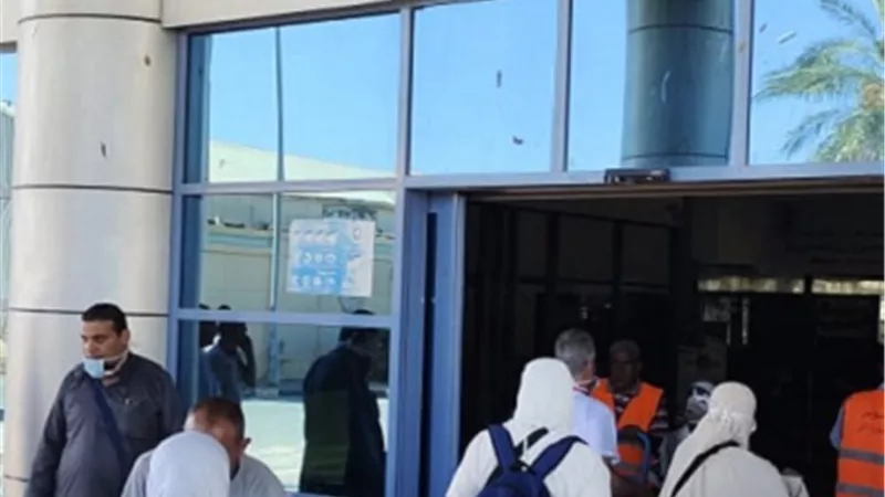مغادرة اخر فوج حج برى عبر ميناء نويبع البحرى