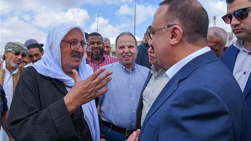 إلقاء 600 ألف زريعة أسماك ببحيرة مريوط كدفعة أولى