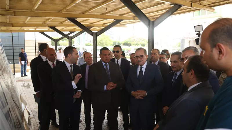 محافظ كفر الشيخ يستقبل 3 وزراء لوضع حجر الأساس منطقة لوجستية