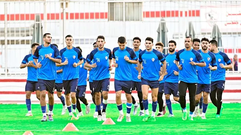برنامج تأهيلي خاص للاعبي الزمالك في المران الجماعي