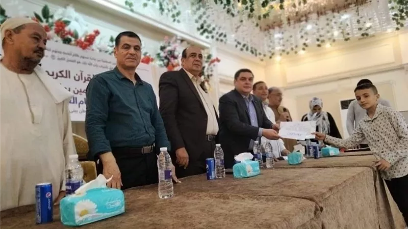 تكريم ٨٨٠ متسابقا فى مسابقة حفظ القرأن بسمسطا