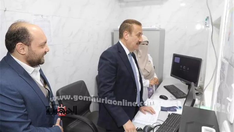 محافظ المنوفية يتفقد مستشفي جراحات اليوم الواحد بأشمون