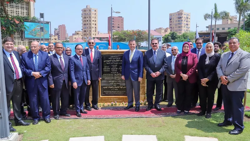 وضع حجر الأساس للمبنى الجديد لحاسبات عين شمس