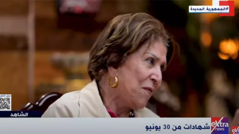 فريدة الشوباشي: 30 يونيو تعني بالنسبة لي إنقاذ مصر من التفتت
