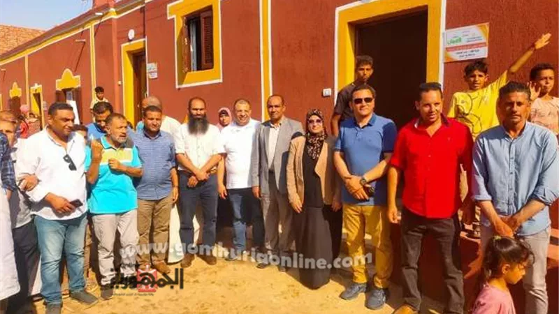 إعادة أعمار ٥٠ منزلا بقرية أطواب بالواسطى