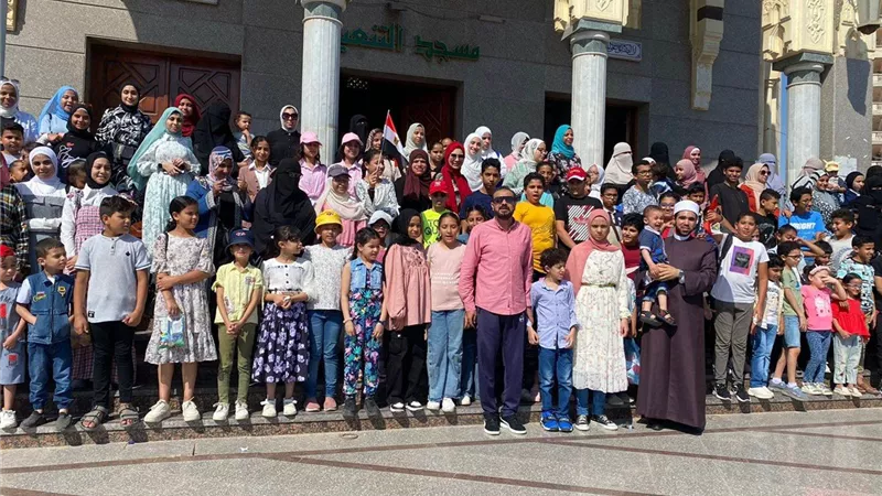 رحلة ترفيهية لأطفال البرنامج الصيفي للطفل للقرية البدوية بمطروح