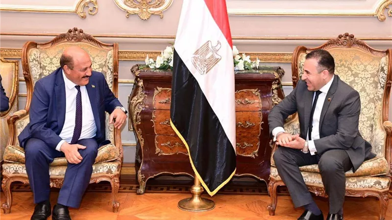 رئيس اتصالات البرلمان وتشريعيةالنواب يستقبلون وفدا برلمانياأردنيا