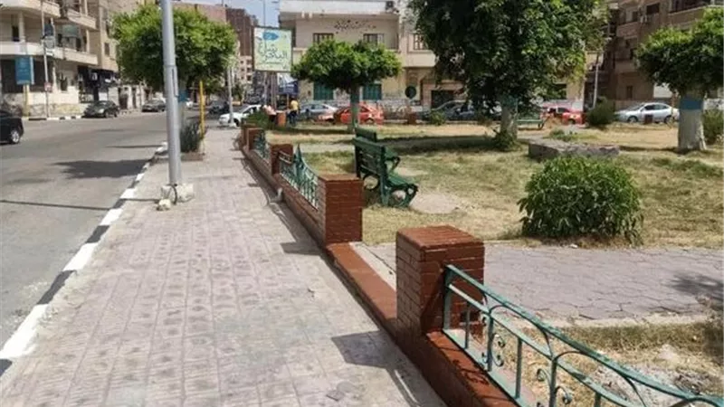 تطوير وتجميل ميدان الممر بالإسماعيلية