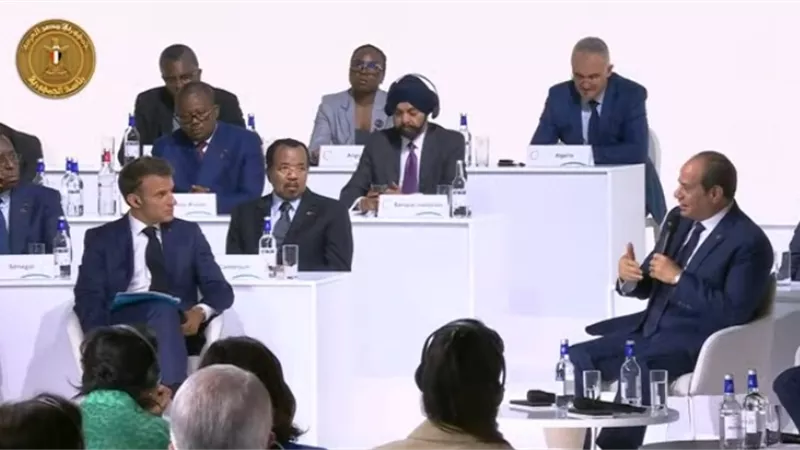 الرئيس السيسي:ما تحقق خلال السنوات الماضية غير كاف لدعم افريقيا لمواجهة التغيرات المناخية