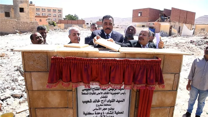 جولة ميدانية لمحافظ مطروح لتفقد المشروعات بمدينة السلوم
