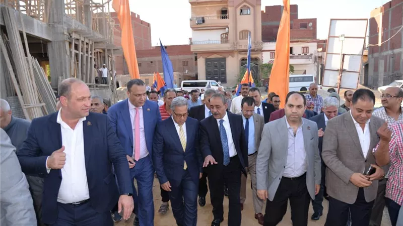 لجنة التنمية المحلية بالنواب تتفقد مشروعات القنطرة غرب..صور