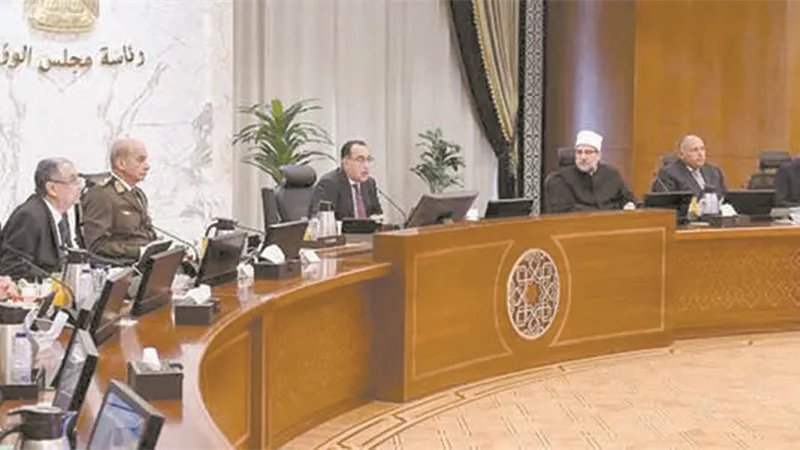 مجلس الوزراء .. تريند البناء