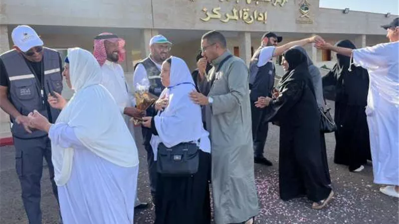 وصول جميع حجاج السياحة إلى الأراضي المقدسة بسلام