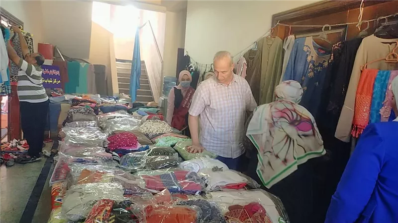 وكيل شباب كفر الشيخ يشهد انطلاق مبادرة «لبسك لغيرك عيد»