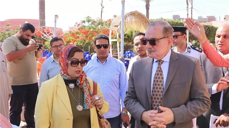 محافظ كفر الشيخ يدشن حملة 100 يوم صحة بحديقتي صنعاء والأسرة