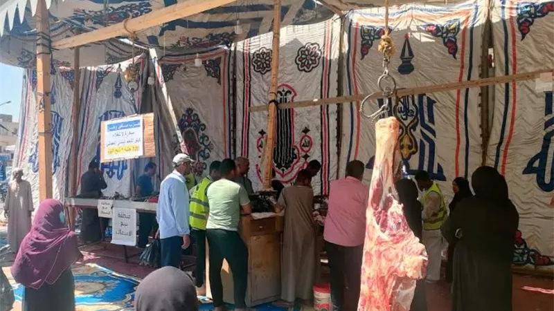 مد مبادرة ( لا للغلاء ) بمنفذ جديد لبيع اللحوم البلدي باسعار ٢٢٠