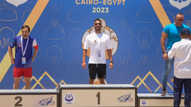مصر تحصد 39 ميدالية في بطولة العالم لأساتذة السباحة بالزعانف