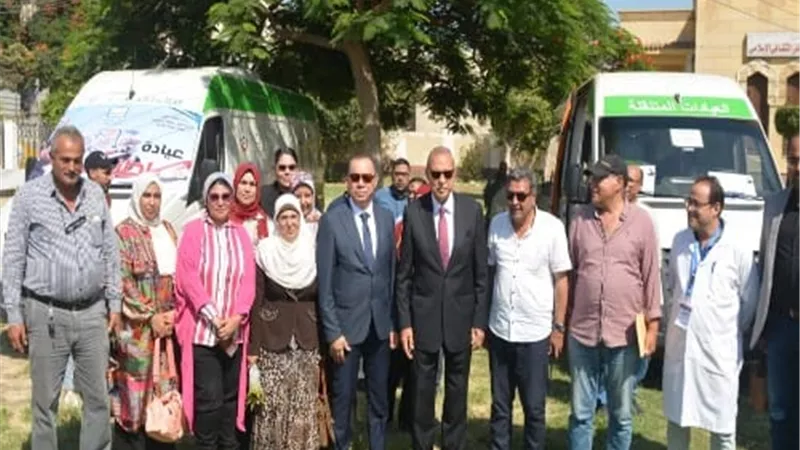 الهجان يدشن مبادرة ١٠٠ يوم صحة للعناية بالمرأة فى القليوبية