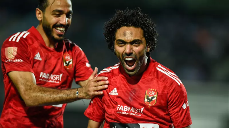 الشحات يمنح الأهلي هدف ذهبي أمام منتخب السويس فى كأس مصر