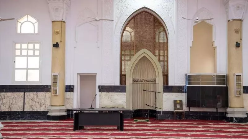 فتح أبواب مسجد الخيف بمشعر منى لاستقبال الحجاج في يوم التروية