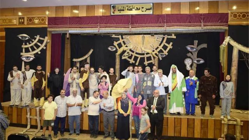 هوس الاحلام في المنيا.. عرض مسرحي يرهق ذهن المشاهد