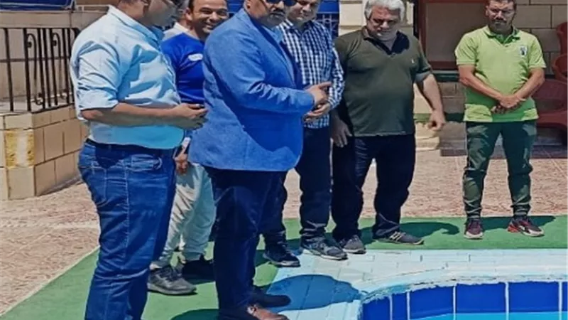 الصبروط يتفقد حمامات السباحة استعدادا لإستقبال عيد الأضحى