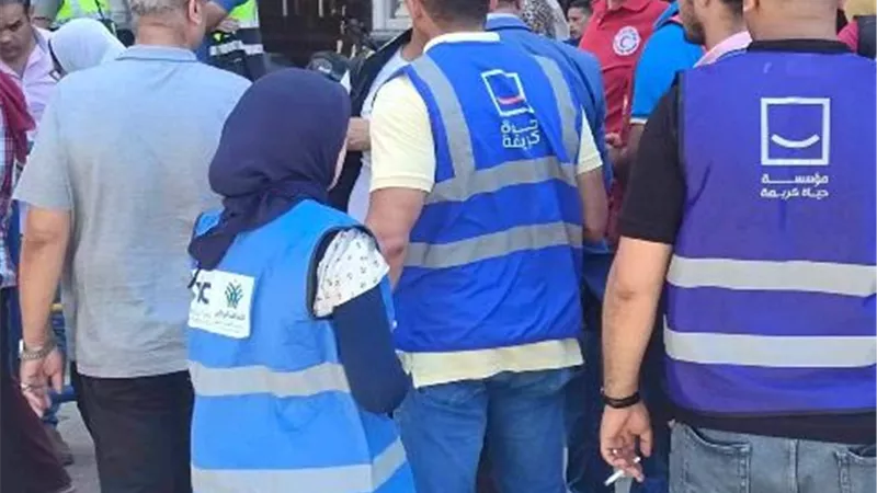 حياة كريمة:صرف 25ألف جنيه للأسرالمتضررة من انهيار عقار الإسكندرية
