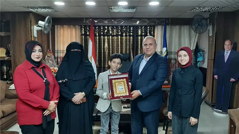 تعليم دمياط الأولى على الجمهورية في جائزة الدولة للمبدع الصغير