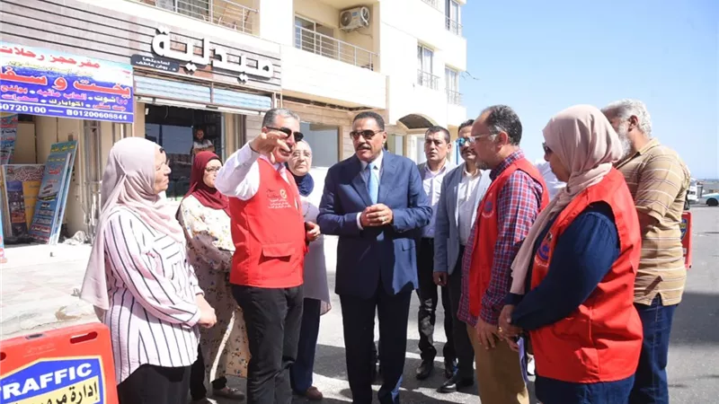 محافظ مطروح يطلق حملة 100 يوم صحة بمطروح