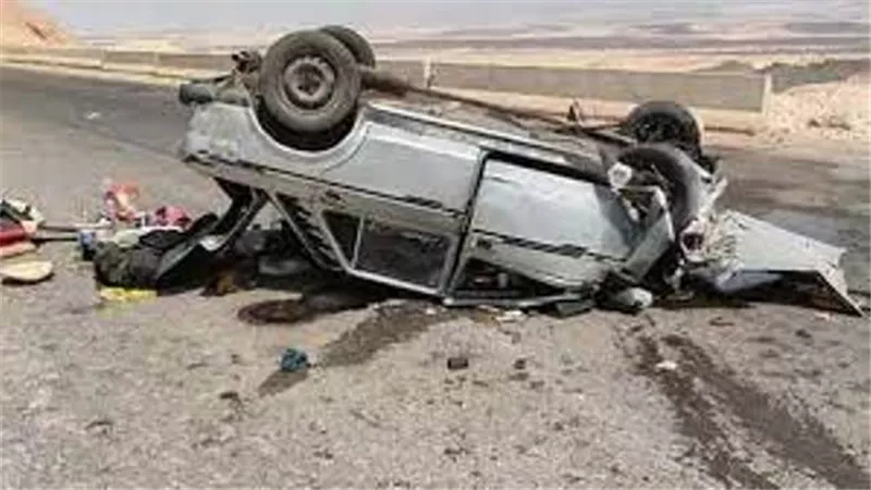إصابة 7 فى انقلاب سيارة ملاكى بالمنيا
