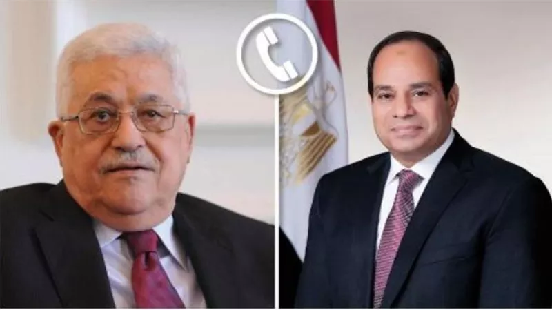 السيسي يتلقى اتصالا من رئيس فلسطين للتهنئة بعيد الأضحى