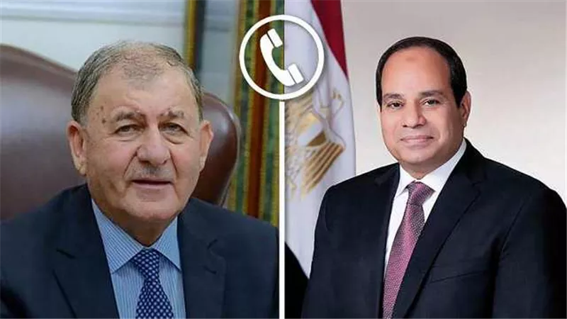 الرئيس السيسي يهنئ نظيره العراقي وشياع السوداني بعيد الأضحى