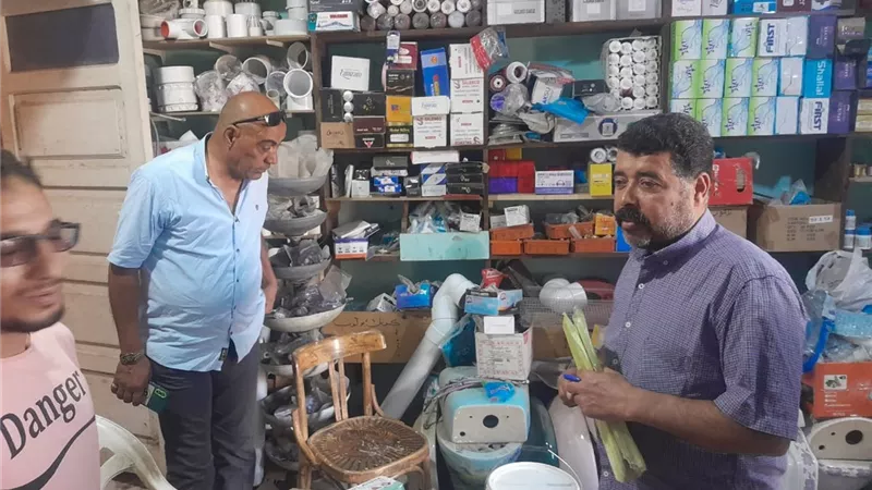 القاضي يشدد على رؤساء الوحدات المحلية بتكثيف الحملات التموينية