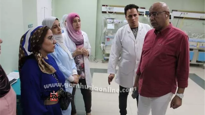 جوله للمرور على المستشفيات ببنى سويف