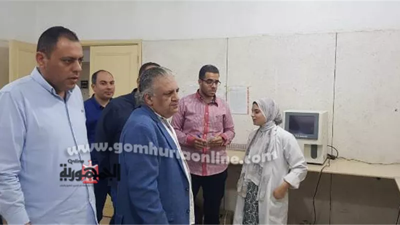 تعرف على سر زيارة وكيل وزارة الصحه المفاجئة لمستشفى السنبلاوين ا