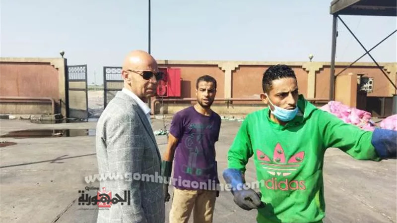 مدير صحة الشرقية يتفقد سير العمل بمجمع المحارق بالخطارة